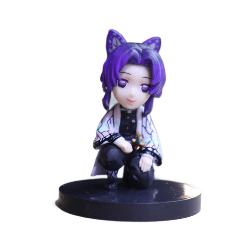 Demon Slayer WCF เสาชุด 4 ชิ้น Giyu Tomioka Shinobu Kocho Kyojuro Rengoku Muichiro Tokito Action Fig