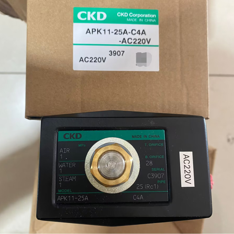 Ready Stock CKD Steam Valve APK11-25A-C4A-AC220V APK11-20A-C4A-15A ของแท้