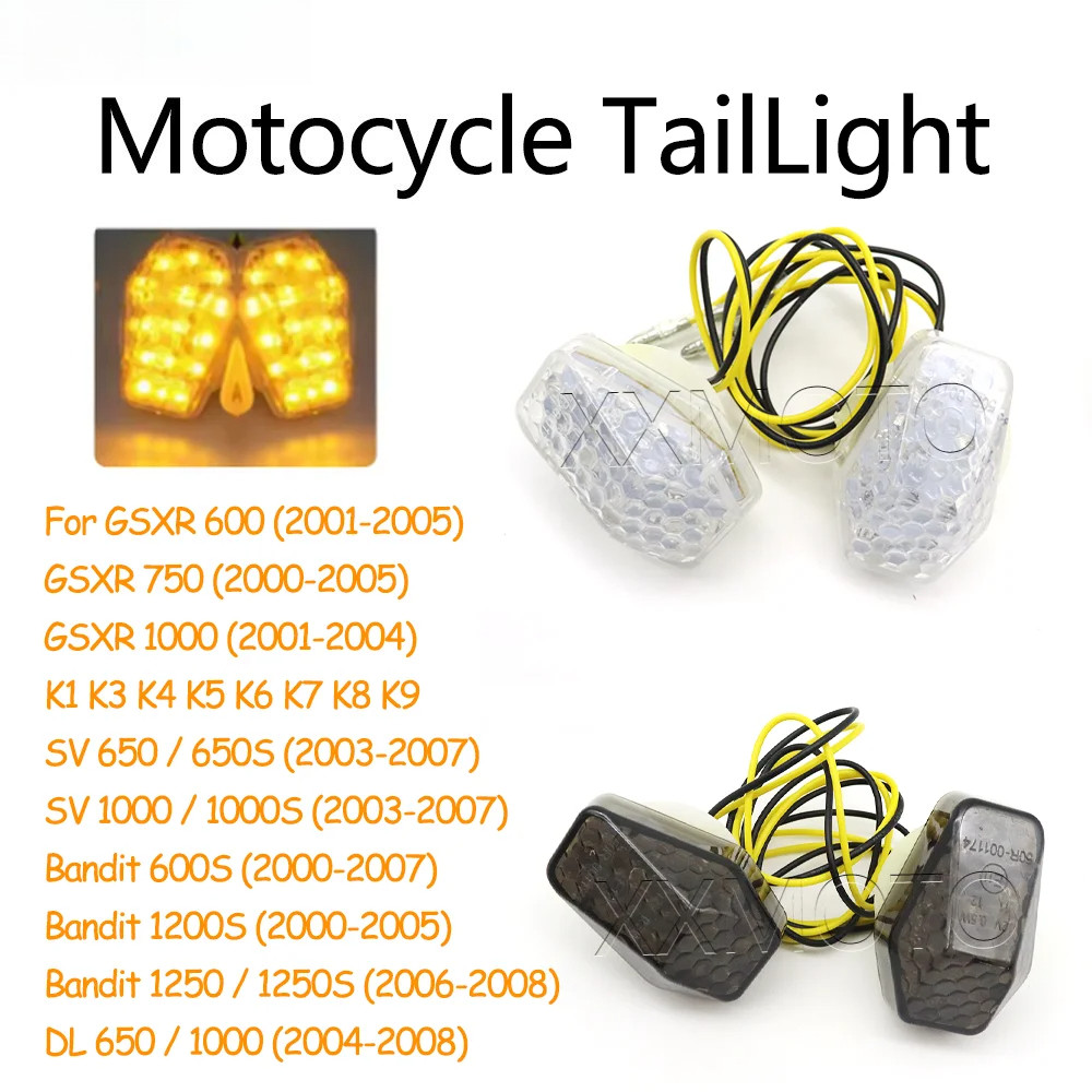 สําหรับ Suzuki GSXR600 GSXR750 GSXR1000 K1-K9 SV 650 SV1000 Bandit 600S 1200S 1250 DL 650 1000 GSXR 