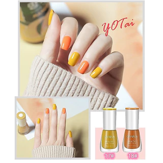 YOTAI ❤️เบอร์1-40❤️ OYAFUN สีทาเล็บ ยาทาเล็บ สีทาเล็บลอกได้ กลิ่นหอม สีทาเล็บเจลไม่ต้องอบ แห้งเร็ว ปกป้องเล็บ