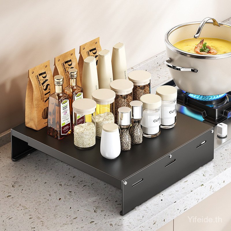 YFD Thickened kitchen storage rack, gas stove rack, stove cover plate, household non-slip induction 