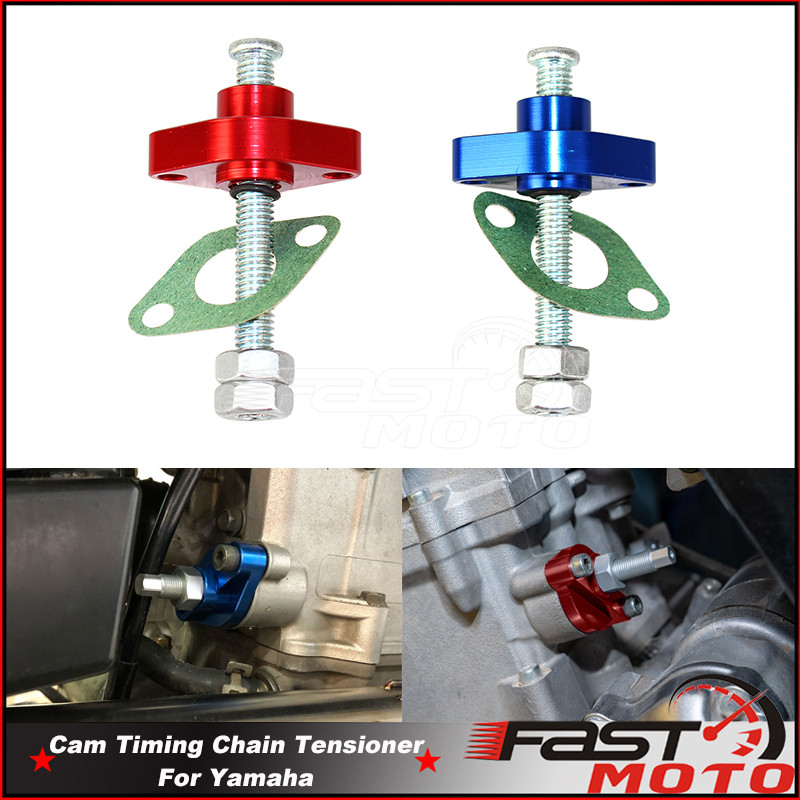 FAMotorcycle Aluminum Cam Timing Chain Tensioners For Yamaha YZF FZR 600 750 1000 TTR XT TW BW YZ WR