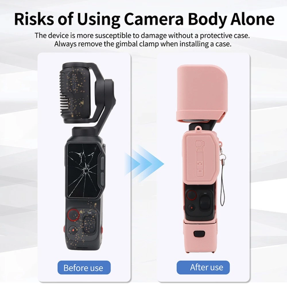 เข้ากันได้กับฝาครอบป้องกันซิลิโคนกันรอยขีดข่วน Insta360 Luna Ultra, ฝาครอบป้องกันตัว Luna Ultra, อุปกรณ์เสริมสําหรับกล้อง thumbnail 3