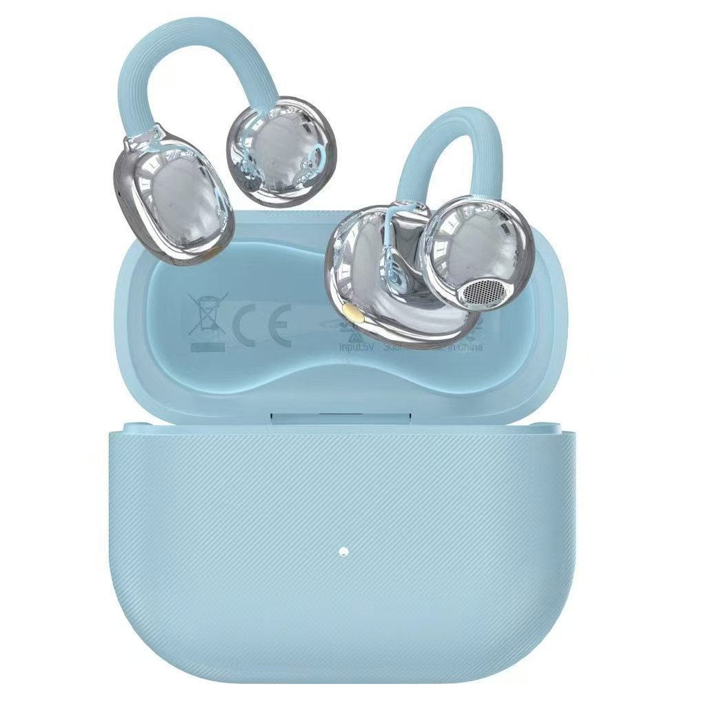 Clip On Tws Earbuds หูฟังบลูทูธ AI Translate ลดเสียงรบกวน Comfort