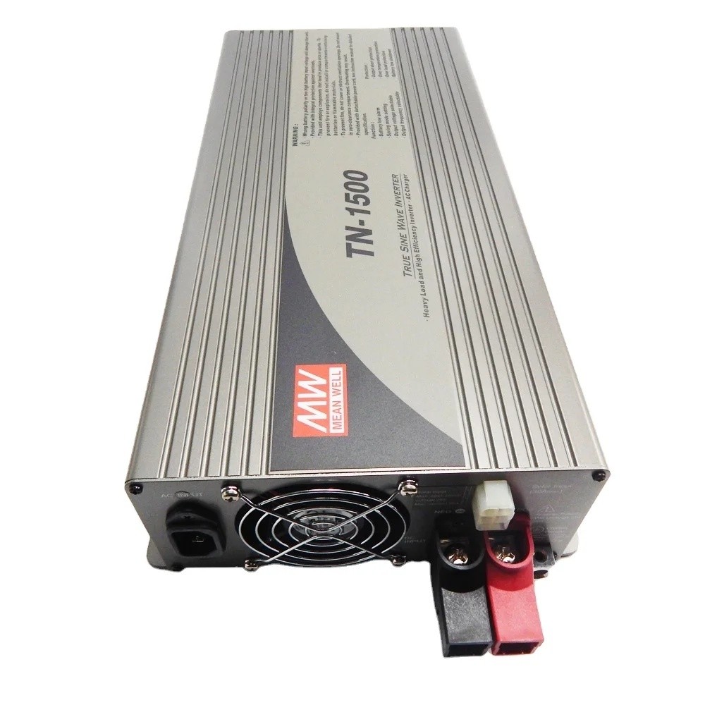 รับประกัน MEAN WELL 1500w Pure Sine Wave Home Inverter Solar Inverter TN-1500-212B&&-