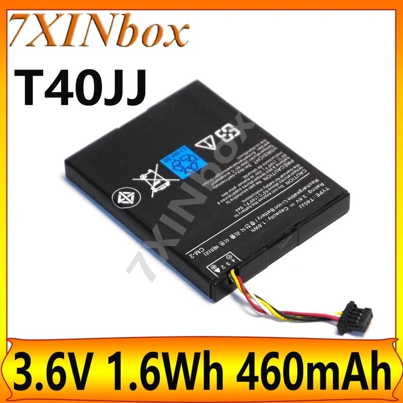 7XINbox T40JJ 70K80 H132V 3.6V 1.6Wh 500mAh แบตเตอรี่ OEM สําหรับ DELL PERC RAID H710 H710P H730 H81