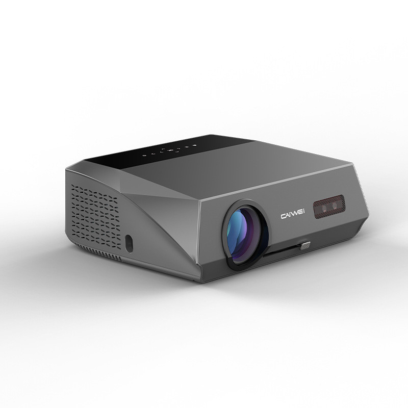 Google TV System 80P HD Projector Global Household White HD Smart Projector