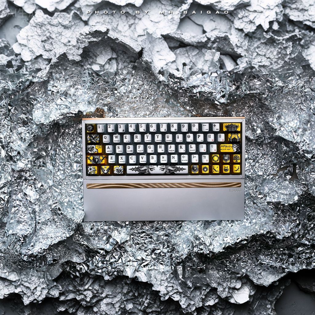 Sun God Apollo Metal Paint Keycap Original Factory ความสูงชุดเต็ม High-value Keyboard Cap แนะนําคีย์