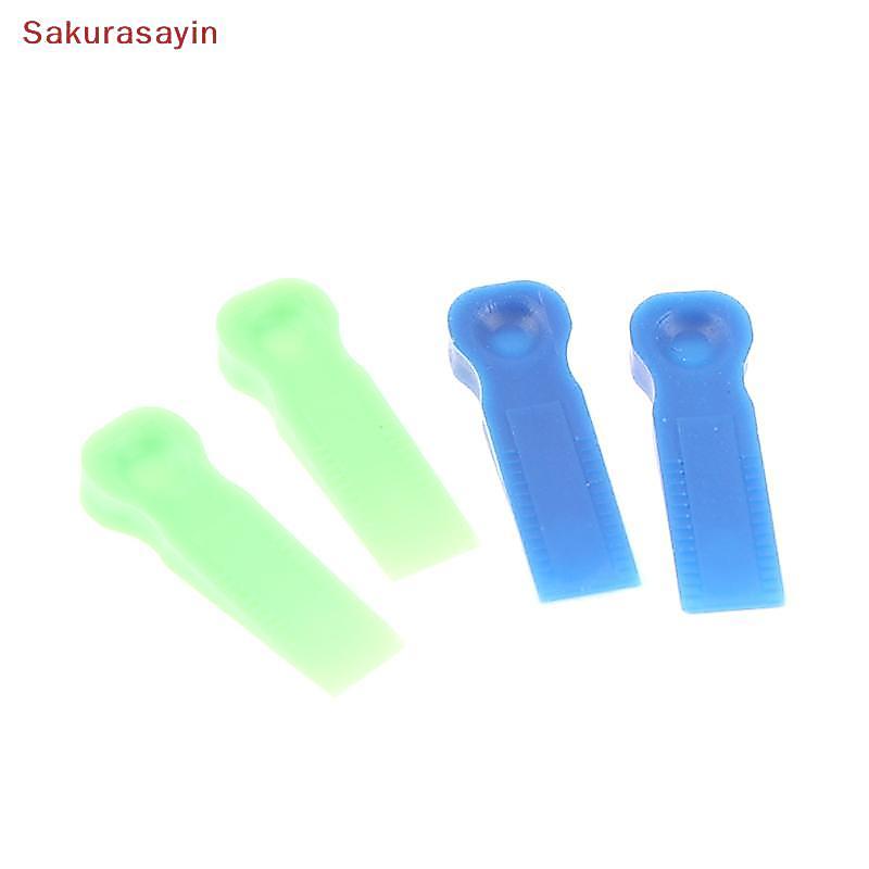 {Sakurasayin} 100PCS Tile Wedge Spacer Leveling Clip Floor Locator Wall Ceramic Tiling Laying ใหม่
