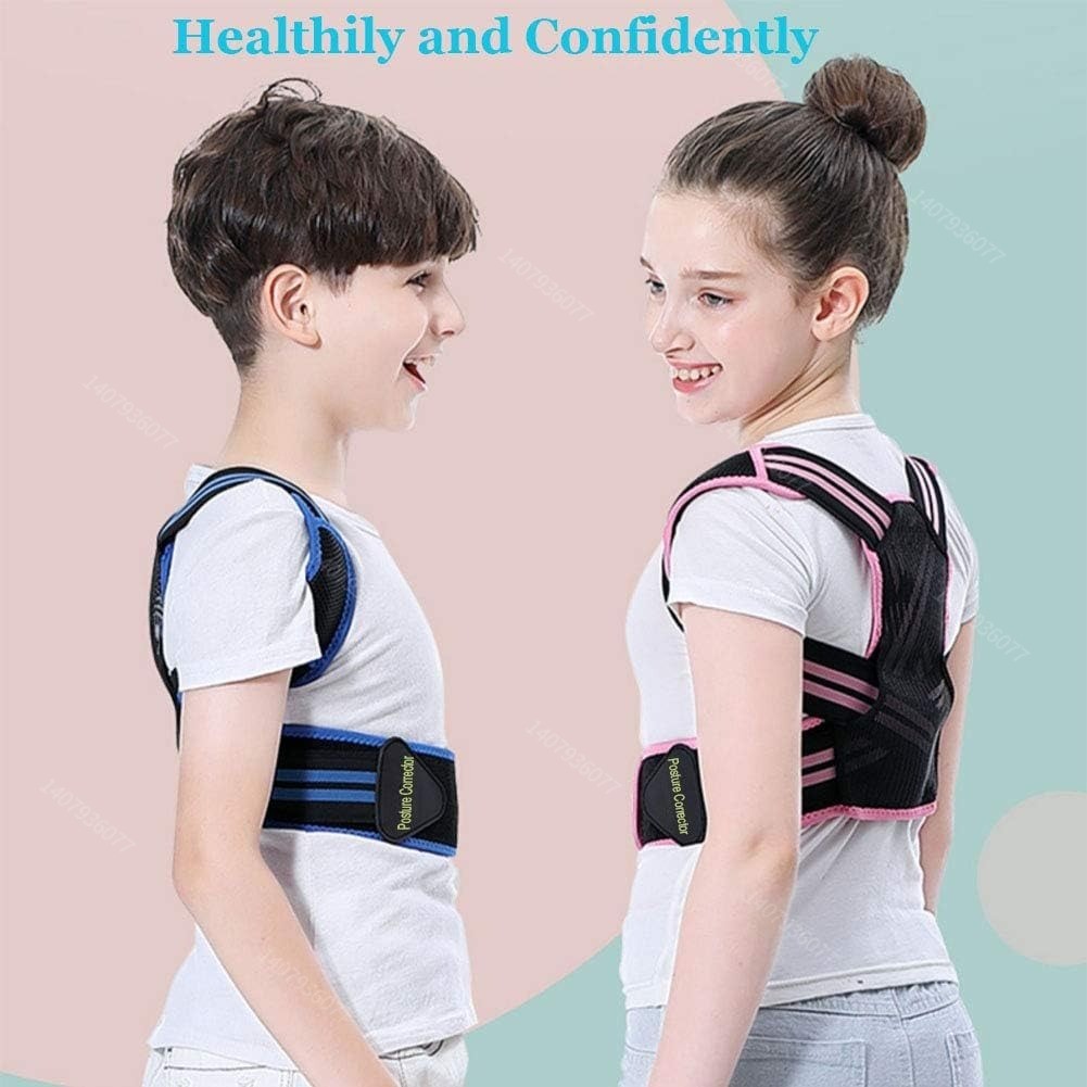 1 ชิ้นท่าทาง Corrector สําหรับเด็ก - Back Brace Posture Corrector, Spine Corrector - ปรับ Upper Back