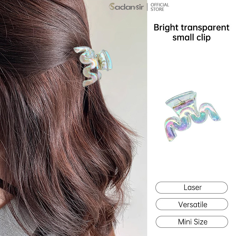 Sadansir.th1 กิ๊บติดผมเลเซอร์ แบบหนีบเล็ก สีแฟนตาซี หนีบผมหน้าม้า ใส่อยู่งานปัง ใส่ได้ทุกวัน