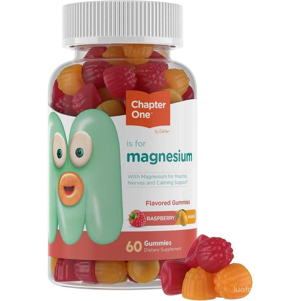 Zahler Chapter Magnesium พอร์ต Calm สําหรับแมกนีเซียมที่เคี้ยวเพื่อพอร์ต Muscle Function Ksher Dairy