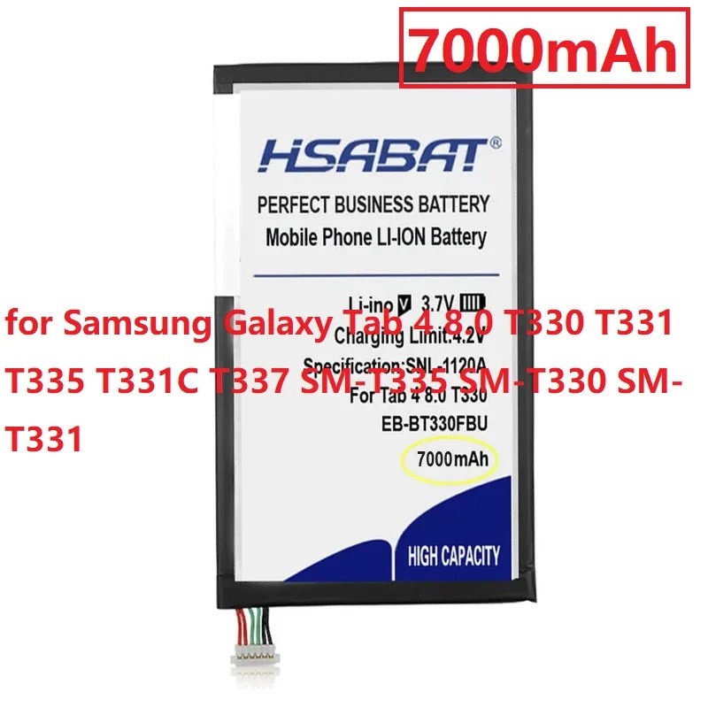 EB-BT330FBU EB-BT330FBC EB-BT330FBE แบตเตอรี่สําหรับ Samsung Galaxy Tab 4 8.0 T330 T331 T335 T331C T