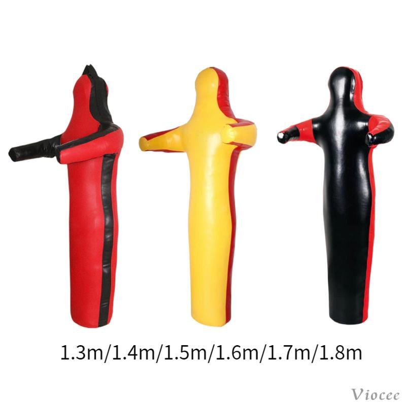 [Viocee] Mixed Arts Wrestling Dummy PU Boxing Grappling Dummy Bag Unfilled Training Mannequin Cover 