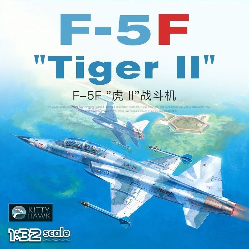 ข้อเสนอพิเศษ Kitty Hawk รุ่น KH32019 1/32 American F-5F Tiger II Fighter