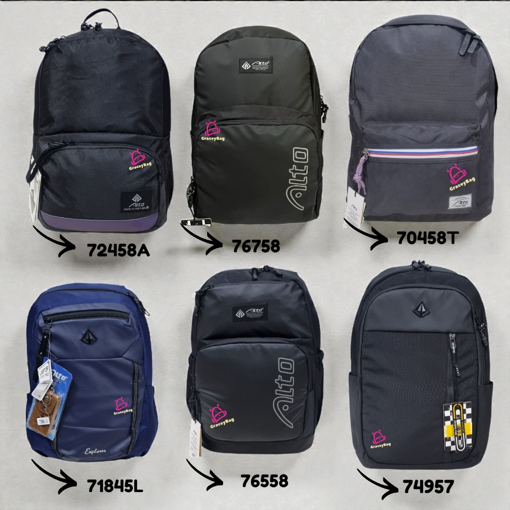 HORANSHOP Gracey Bag 76758/74957/76558/70458T/71845L/72458A Alto Boys/Teenagers School Backpack