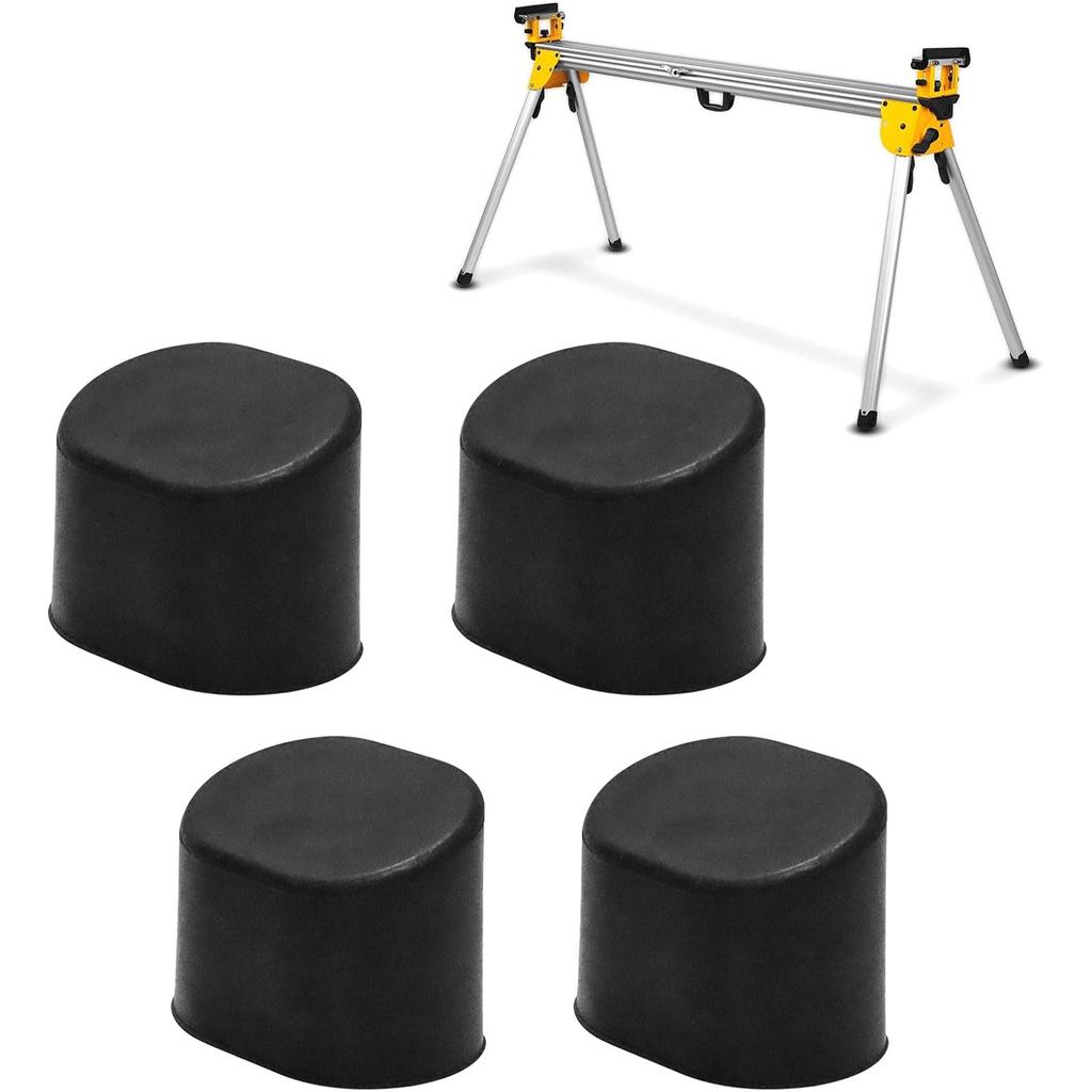 เอ็นเอ็น074647 Miter Saw Stand Feet Replacement สําหรับ Dewalt DWX Series - แผ่นยางสําหรับ DWX723, D