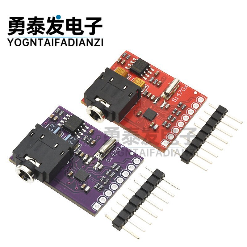 CJMCU-470 Si4703 บอร์ดประเมินจูนเนอร์ FM เก็บเกี่ยว音调เครื่องทําความร้อน开发板
