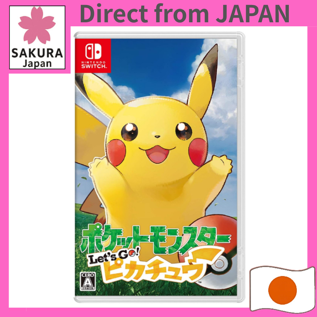 Pokémon: Let's Go, Pikachu! - Switch