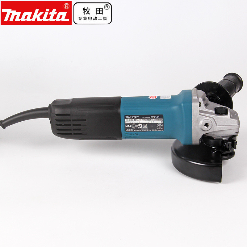 Makita M9511B เครื่องเจียรไฟฟ้ามุม ขนาดจาน 125 มม. กำลังไฟ 850 วัตต์