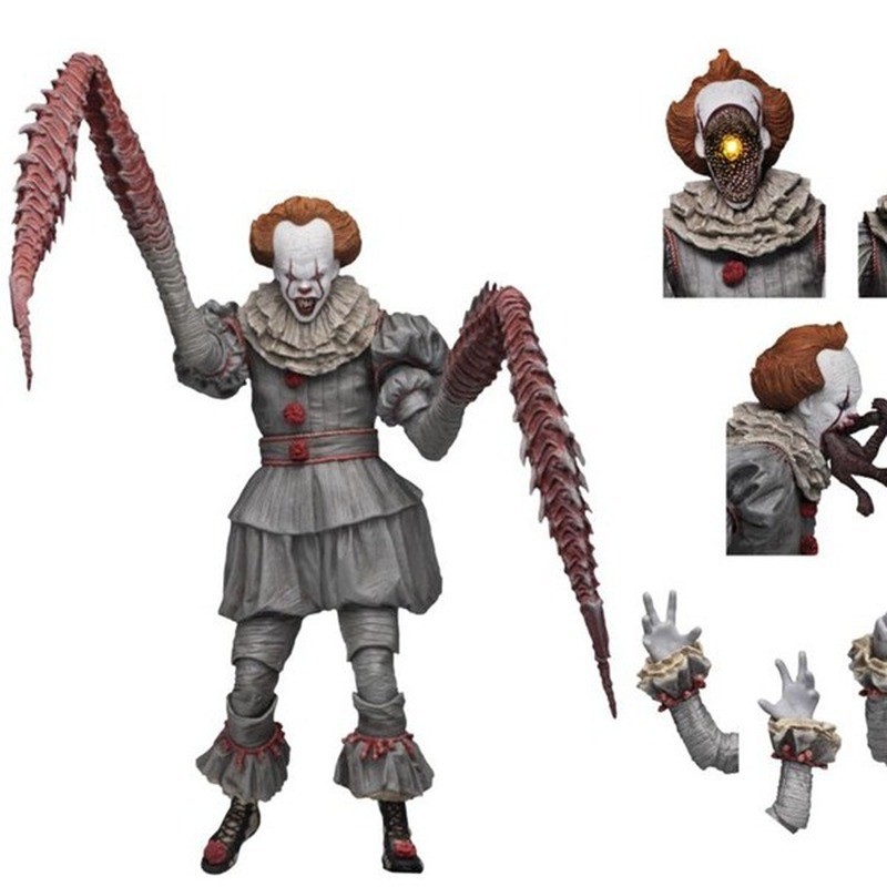 NECA Clown Return IT Clown 2017 Dance Clown Deluxe Edition 23 ซม. รุ่นเคลื่อนย้ายได้