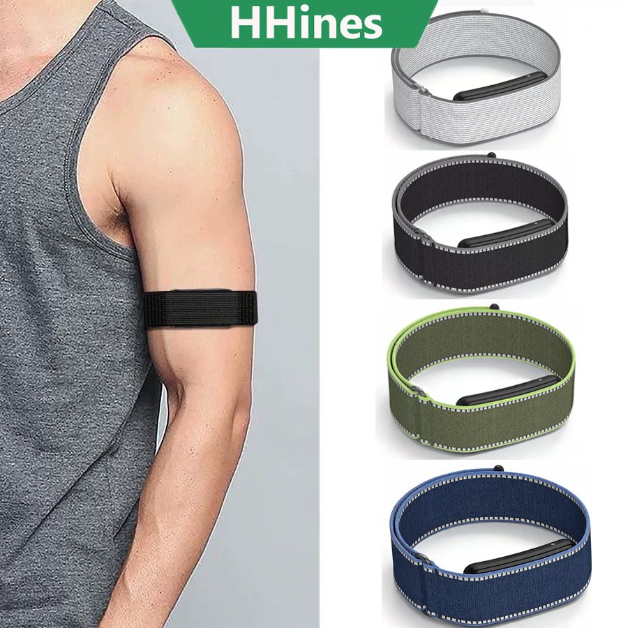 สําหรับ Garmin Bicep Armband ไนลอนทอ Breathable นาฬิกาปรับสําหรับวิ่งกีฬา Fitness Tracker ผู้ถือไนลอนสายรัดสําหรับสร้อยข้อมือ Garmin Watchband