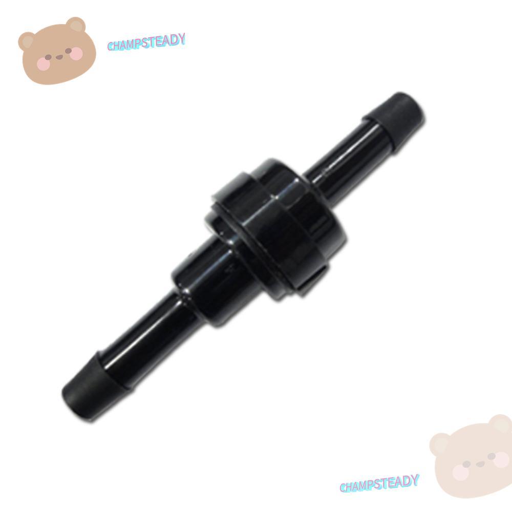 CHAMPSTEADY One-way Check Valve, One Way Non Return Check Valve, One-way Valve 1/8" 3/16" 1/4" Black