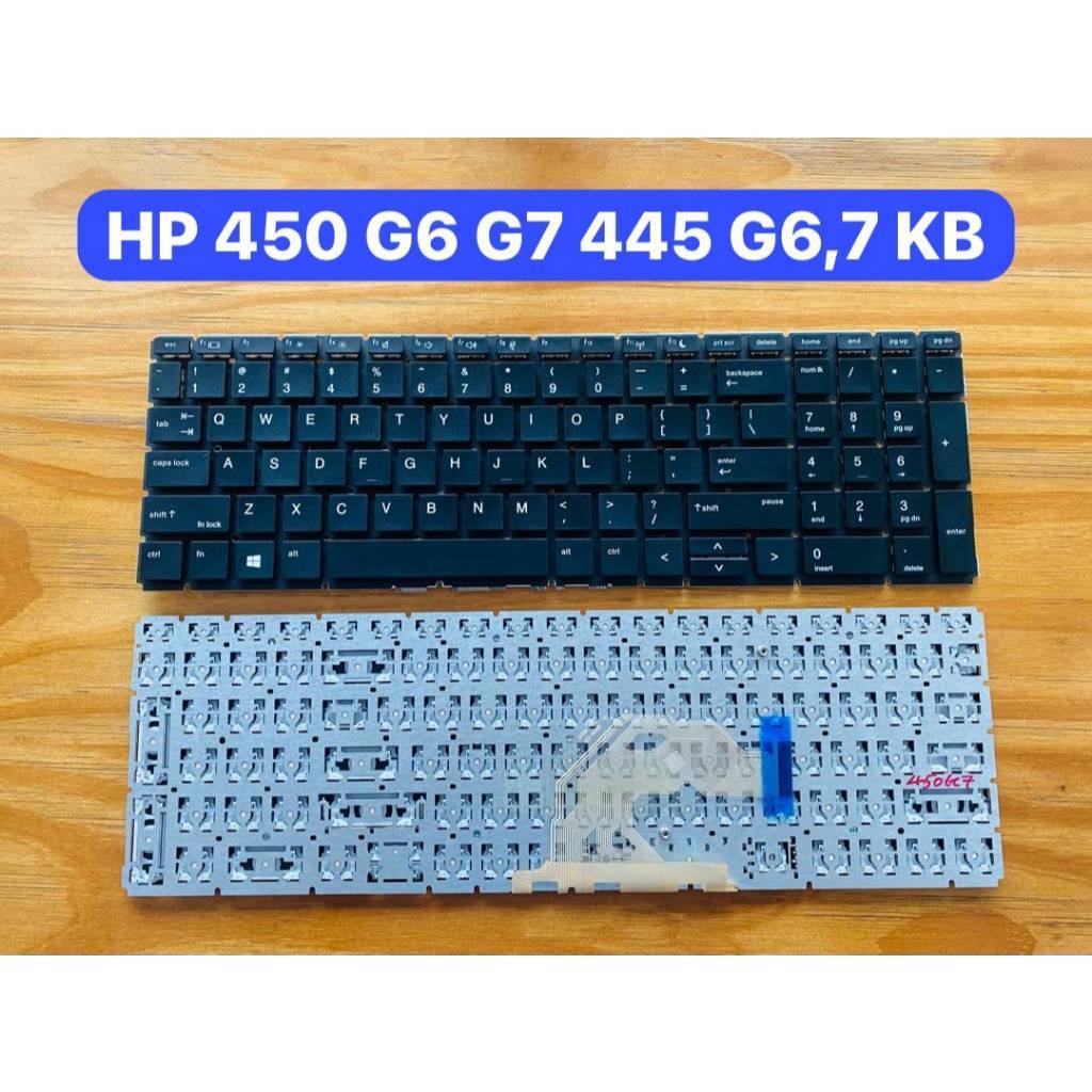 คีย์บอร์ดสําหรับ ProBook 450 G6 G7 455 G6 G7 L45090-001 L45091-001 ไม่มีคีย์บอร์ดแล็ปท็อปแบ็คไลท์