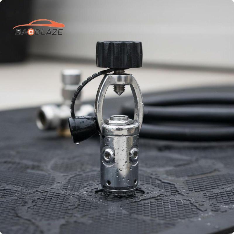 [Baoblaze] Scuba Diving First Stage Regulator ทองเหลืองชุบโครเมียม Stable Air Supply สําหรับสันทนากา