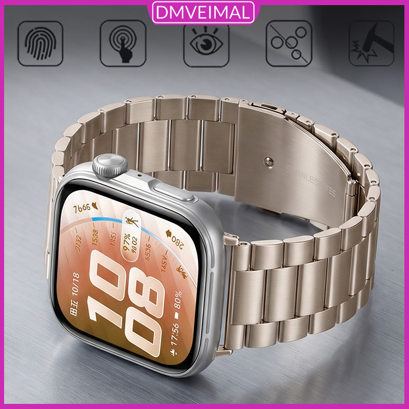 สายรัดโลหะ สายรัดข้อมือสแตนเลสปรับได้ อุปกรณ์เสริม for Huawei Watch Fit 5 / Fit 4 / Fit 3 / Fit 5 Pro / Fit 4 Pro