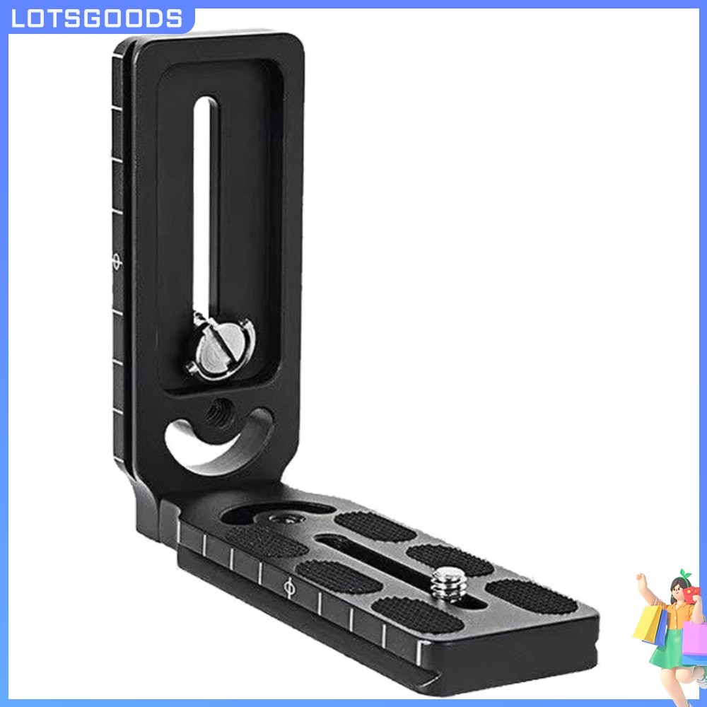 [จัดส่งในพื้นที่] Camera Quick Release L Plate Mount Bracket สกรู 1/4 นิ้ว Universal Camera L Bracke
