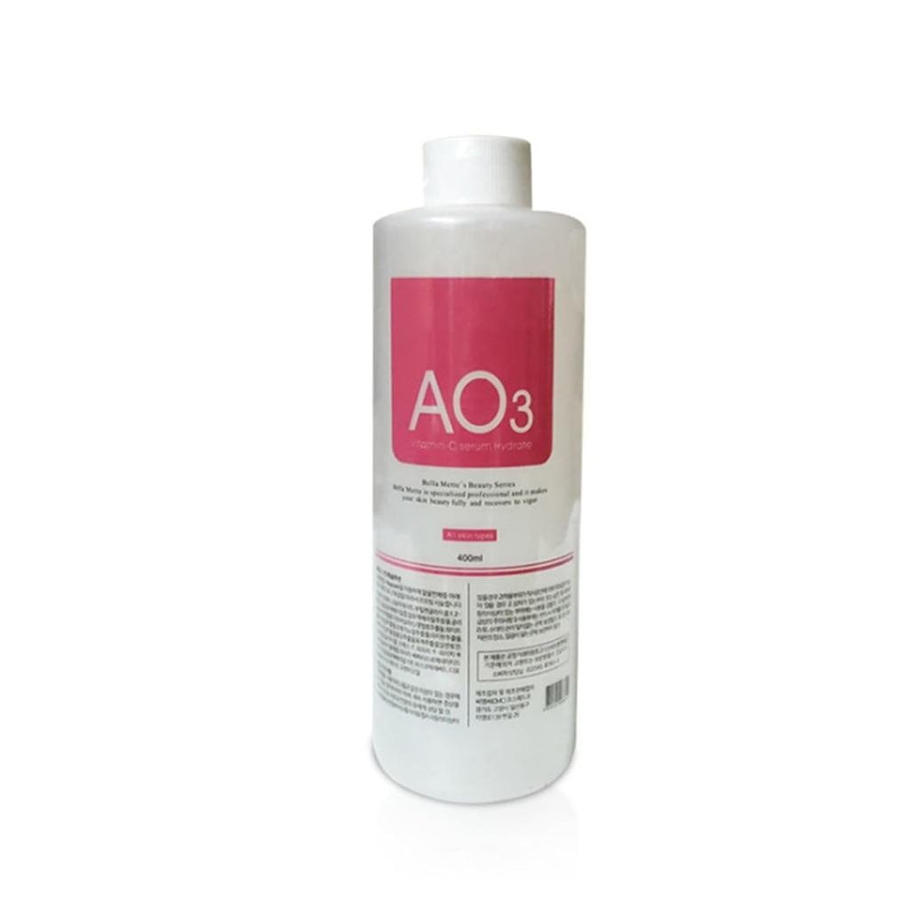 AO3 Aqua Peeling Solution 400ml | Top Salon Skin Scrub Hydra Skin Scrub Special Solution all Bubble 