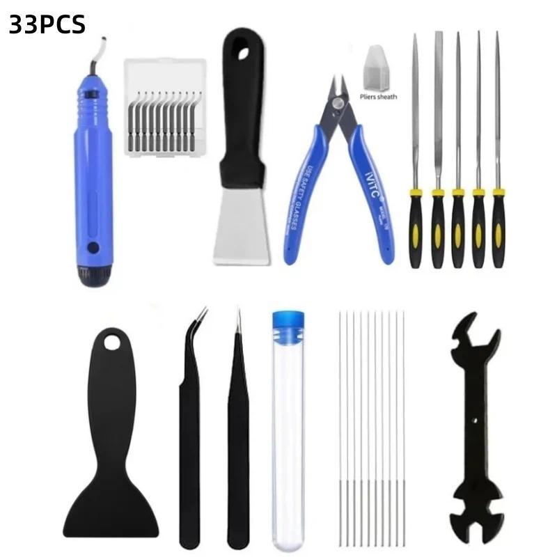3D Printer Tools Kit, 3D Printer Accessories for All FDM/SLA Printers with Storage Case, for Bambu L