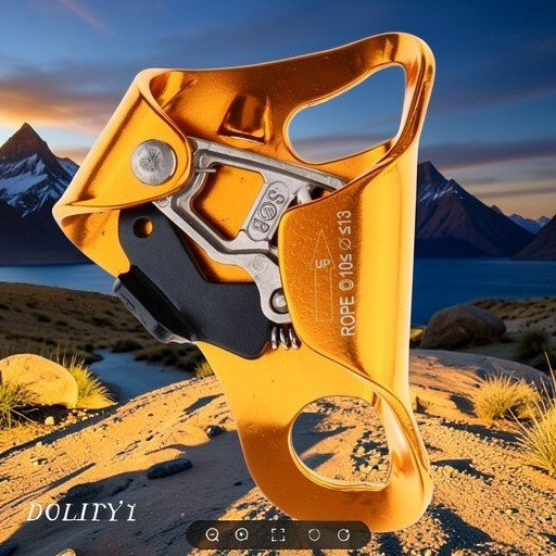 [DolitybdMY] Outdoor Chest Ascender Rock Climbing Ascender แนวตั้งเชือก Access [สีส้ม] UD5Y JRZ8 LFN