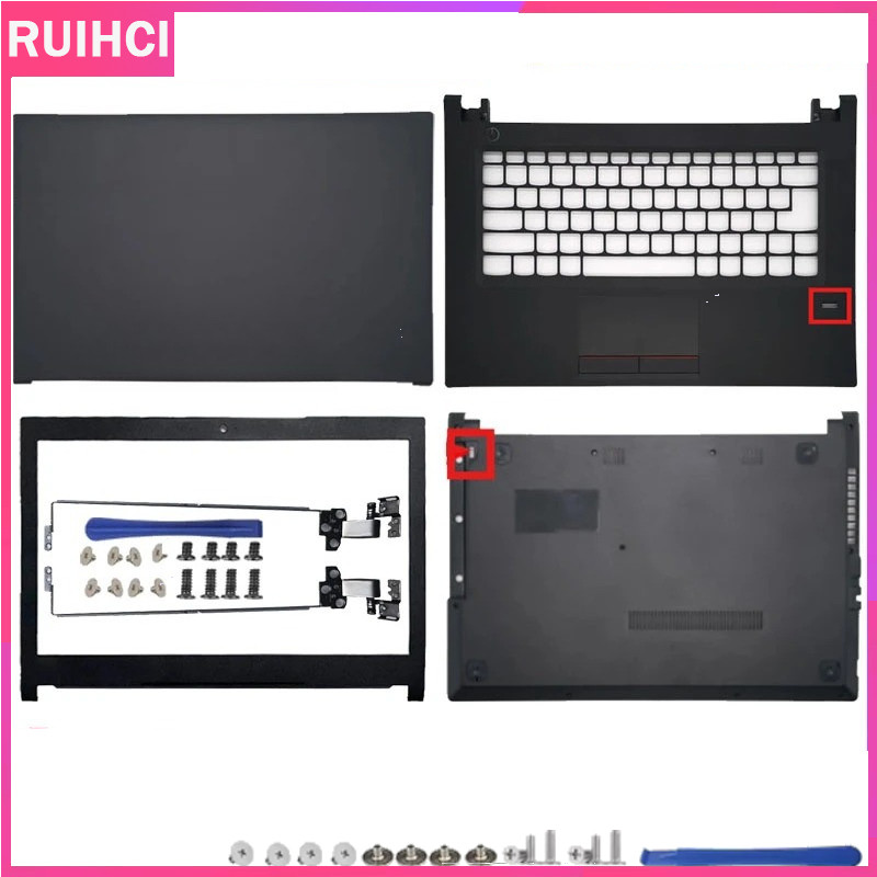 สําหรับ Lenovo V510-14IKB E42 E42-30 E42-70 E42-80 ใหม่กรณีแล็ปท็อป LCD ปกหลังด้านหน้า Bezel Palmres