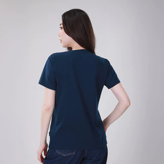 WRANGLER เสื้อยืดแขนสั้นผู้หญิง รุ่น WR SC26WTSSC14 สีกรมท่า