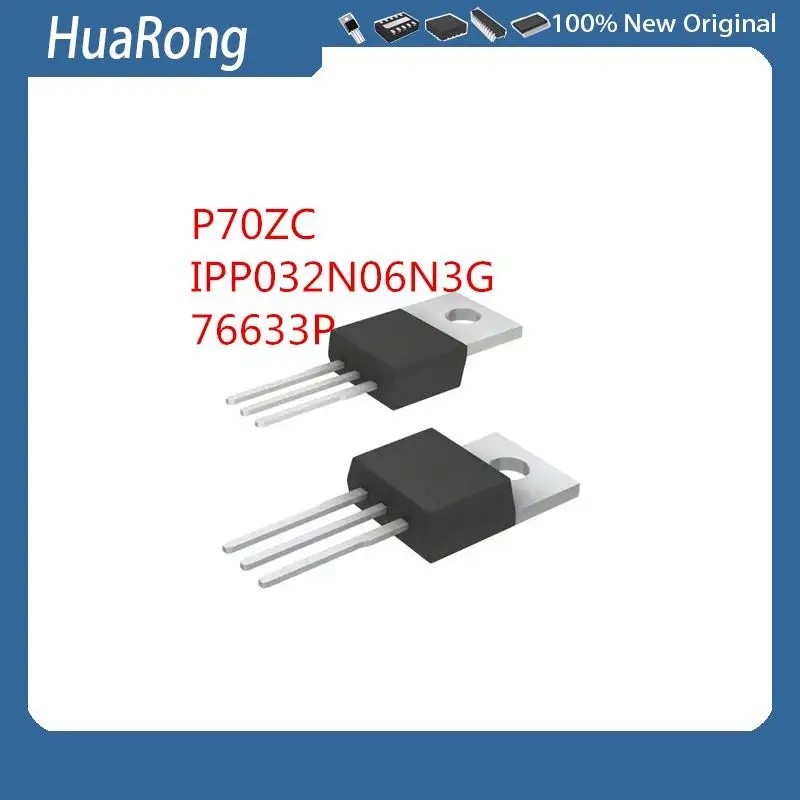 10 ชิ้น/แบทช์ P70ZC IPP032N06N3G 032N06N 120A 60V 76633P TO-220