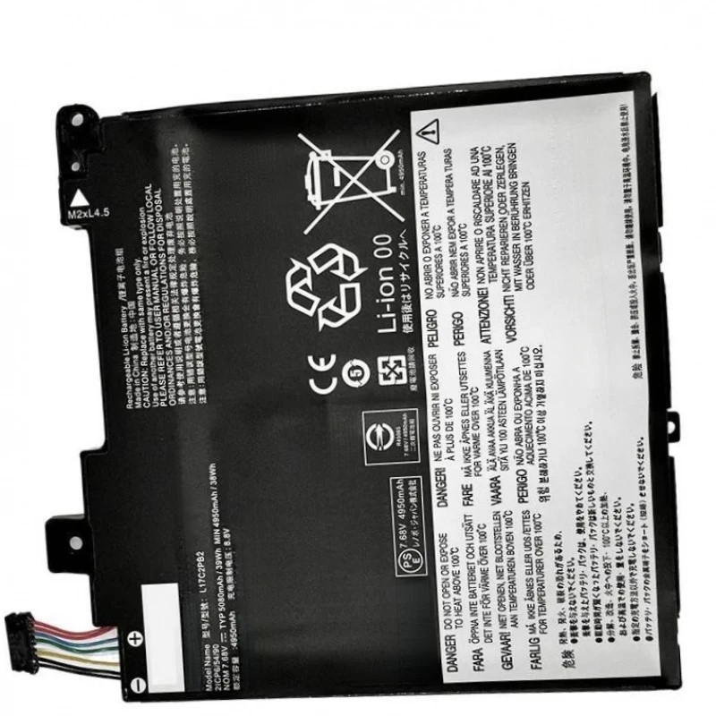 L17M2PB1 L17C2PB2 แบตเตอรี่แล็ปท็อปสําหรับ Lenovo V330-14IKB 14ARR V130-14IGM 14IKB L17L2PB1 L17L2PB