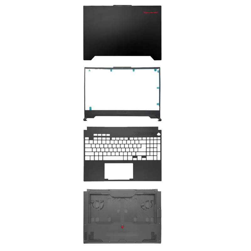 ฝาหลัง LCD ด้านหน้าสําหรับ ASUS TUF Air FX517 FX517Z FX517ZC FX517ZE FX517ZM FA517 Palmrest Upper ด้