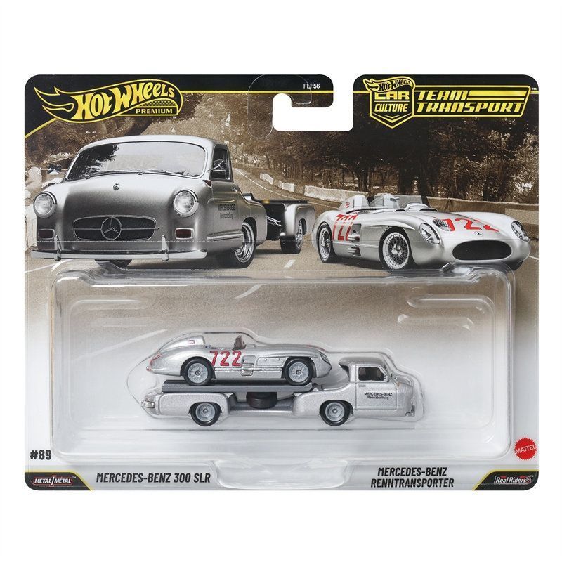 Hot Wheels Mustang Car Culture 300 Mercedes-Benz Transport Fleet FLF56 โมเดลรถ Ford