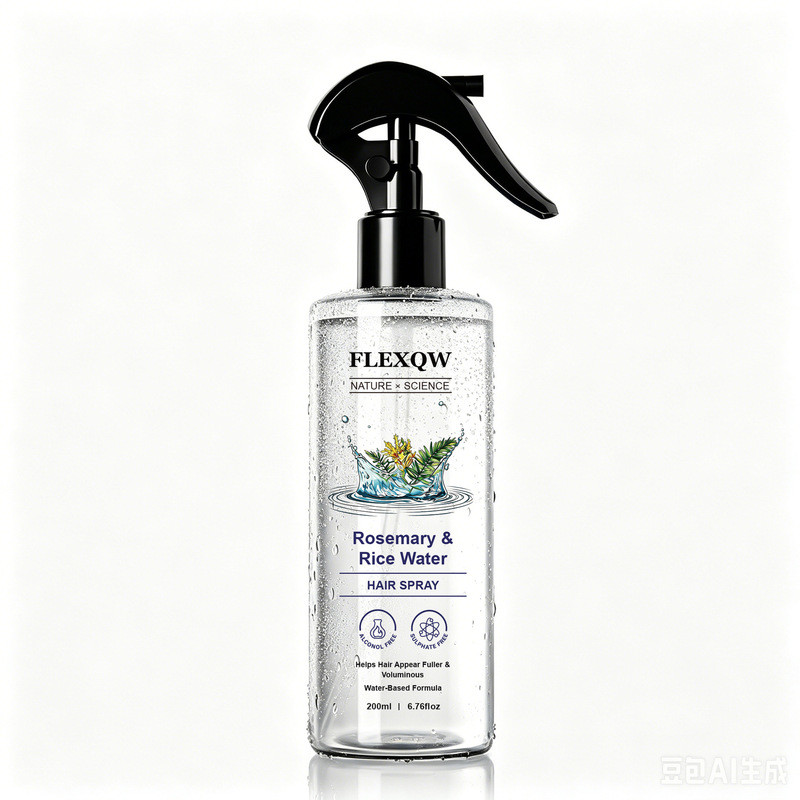 Wow Oh Rosemary Hair Fragrance Care Mist Glossy Moisturizing Fluffy Rich No-Rinse Nutritious Hair Ca