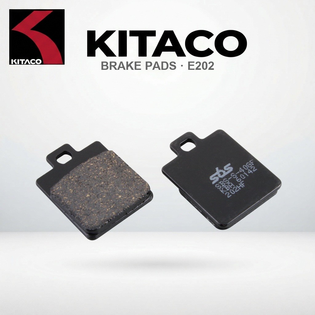 ผ้าเบรก KITACO SBS (E202) 777-0202000 มอเตอร์ไซค์ | KITACO SBS Brake Pads, E202, 777-0202000
