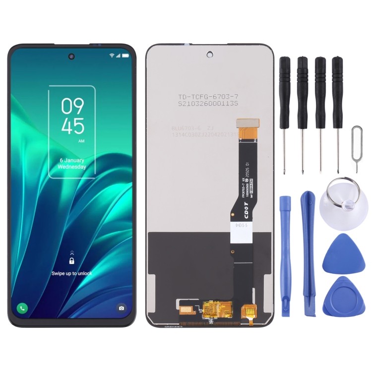 มาใหม่ TFT หน้าจอ LCD สําหรับ TCL 20L / 20L+/ 20 Lite T774H T774B T775H T775B พร้อม Digitizer Full A