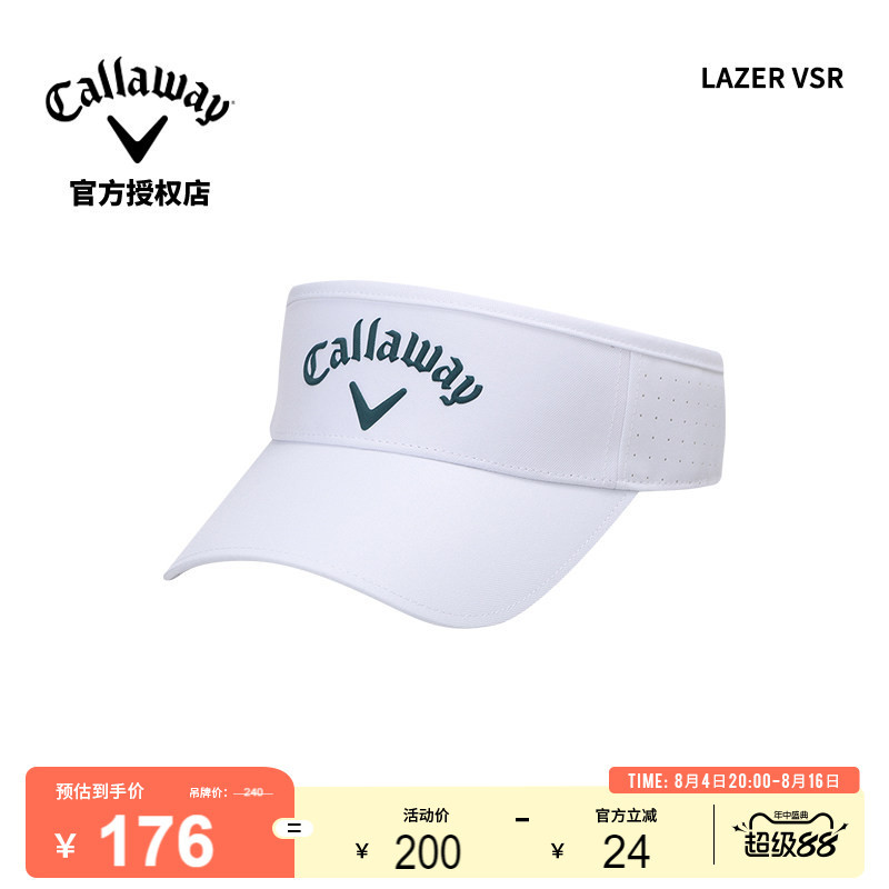 Callaway/Callaway Golf Cap Men สินค้าใหม่ LAZER Sports All-Match ปรับ Topless Cap Men