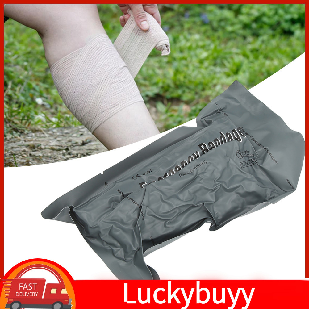 Luckybuyy CHICIRIS Israeli Bandage kit ผ้าฝ้ายสำหรับเหตุฉุกเฉิน