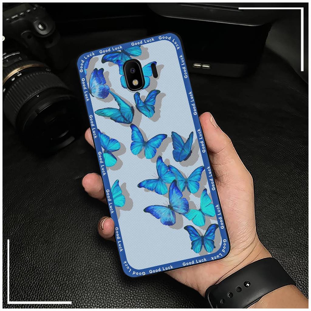 SAMSUNG ซิลิโคนทนทานเคสโทรศัพท์สําหรับSamsung Galaxy J4 2018/J400Fโทรศัพท์Protectorปกหลังสกปรกทนแฟชั