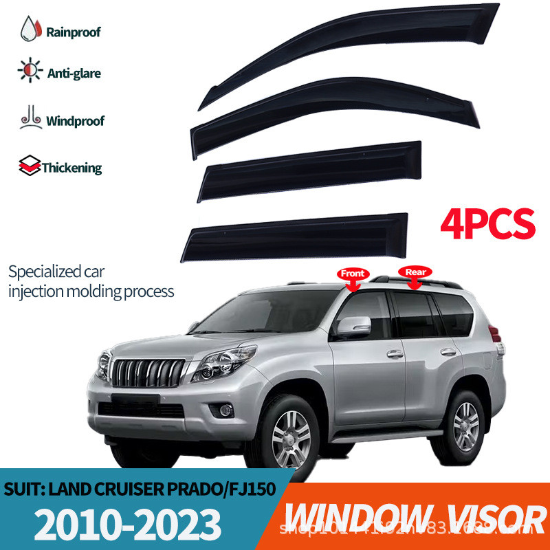 แผ่นบังแดดและฝนสำหรับ Toyota Prado Land Cruiser Prado FJ150