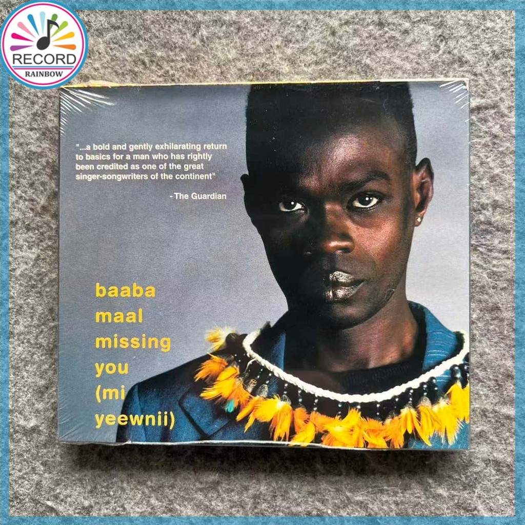 Baaba Maal Missing You Mi Yeewnii Original CD Album [Sealed] Brand New 1Z07250 HZK