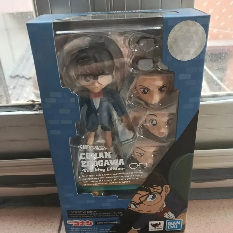 ยี่ห้อใหม่ shf Conan Tracking Chapter นักสืบ Bandai ของเล่นในวัยเด็กของแท้ชนิดบรรจุกล่องรุ่น q 2 รุ่