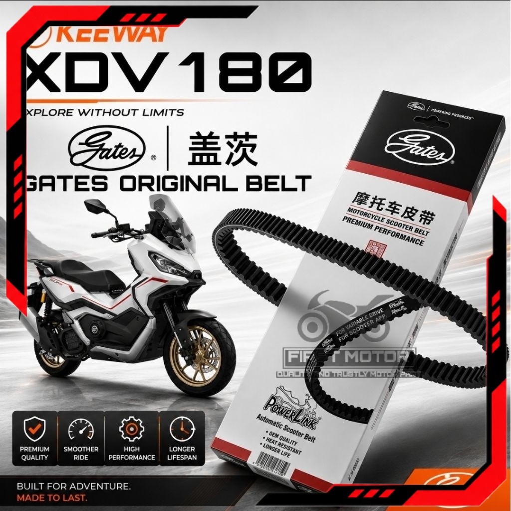 BELT KEEWAY XDV180 XDV 180 EVO GATES BELT GATES DRIVE BELT